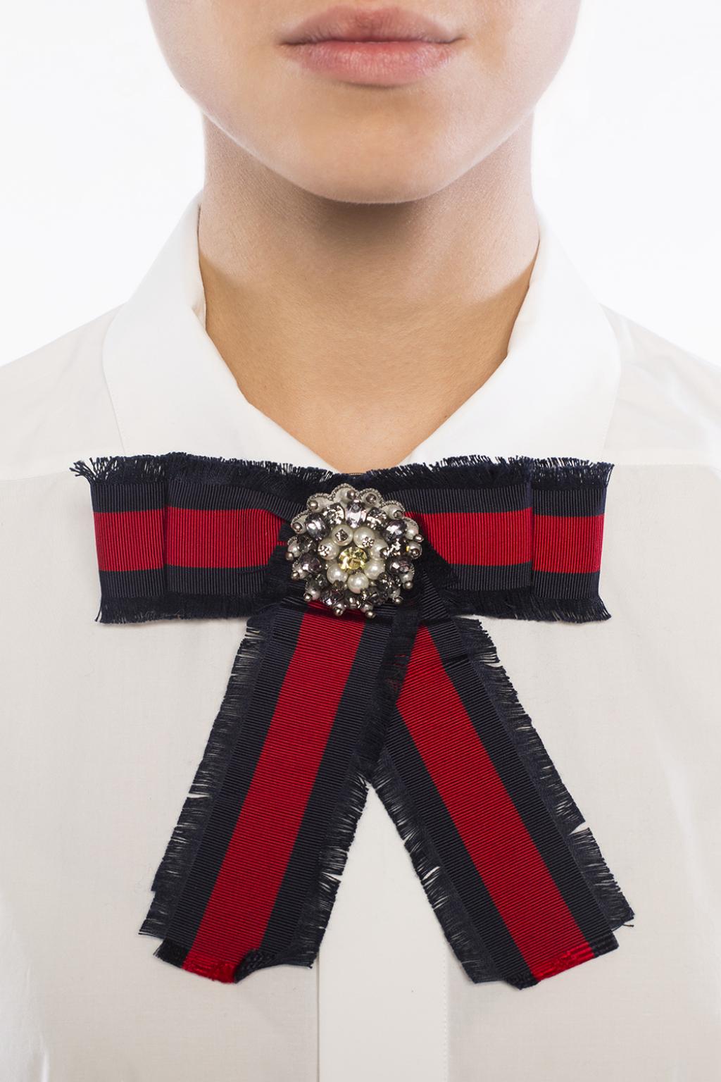 Gucci 'Web' brooch | Women's Jewelery | Vitkac